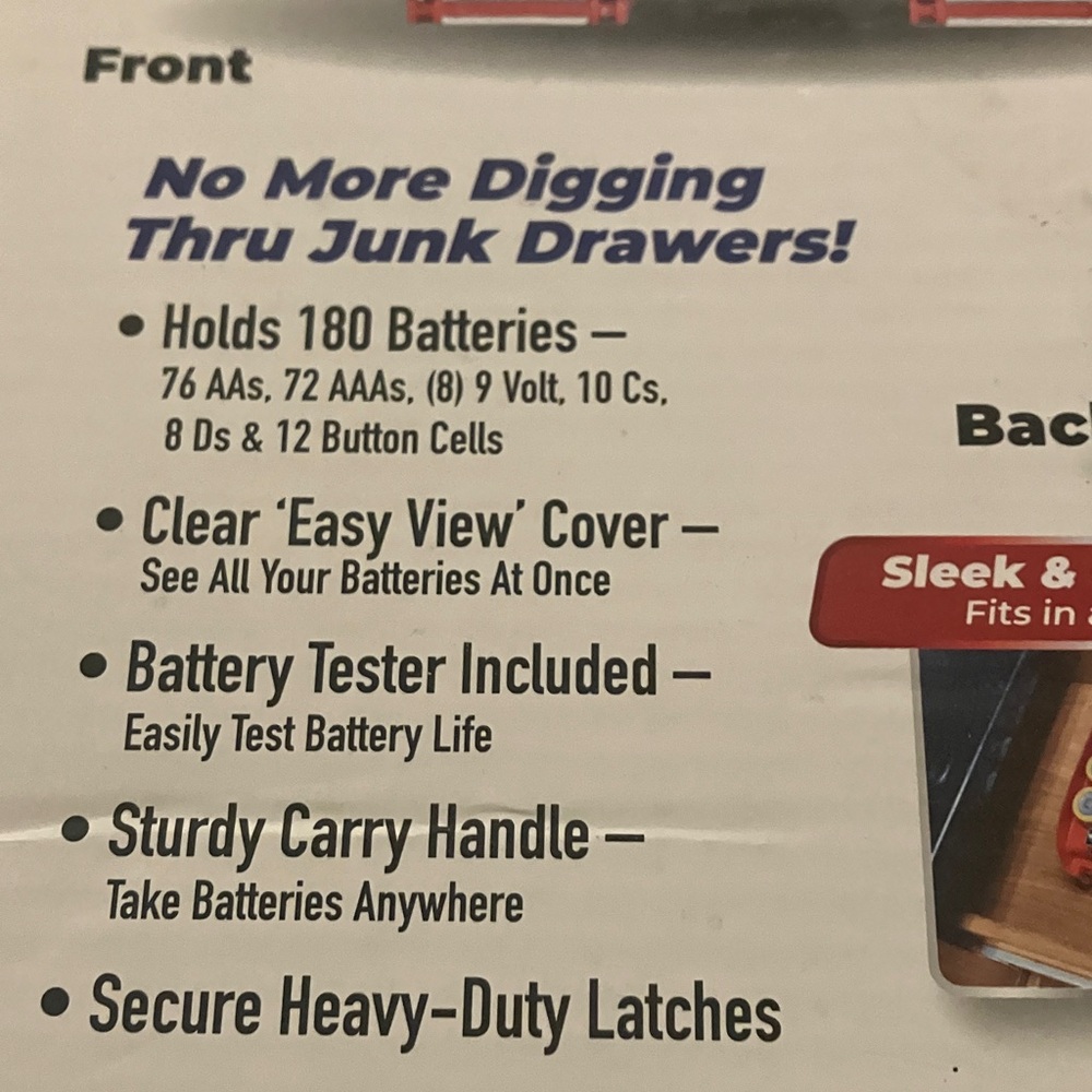 Storage System - Red - Picture 7 of 10